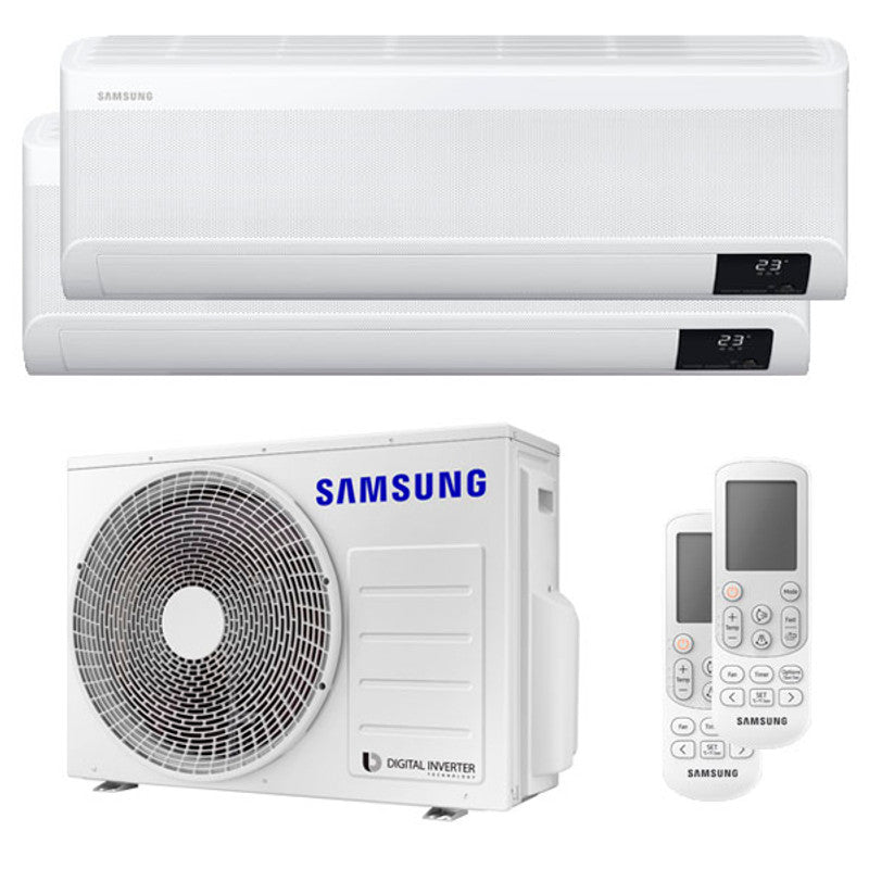Samsung WindFree AVANT Dual-Split-Klimaanlage 7000+18000 BTU Inverter A++ wif