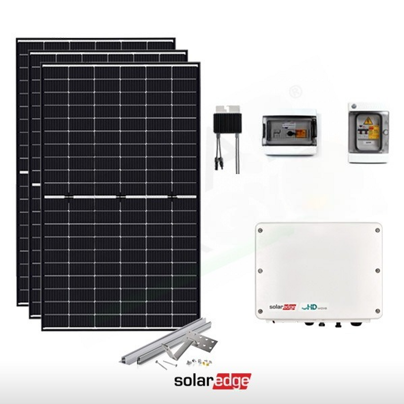 Solaredge PHOTOVOLTAIK-KIT 3,3 KW SOLAREDGE (KOMPLETT)