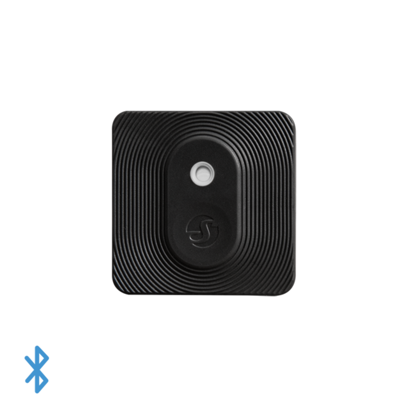 Shelly BLU H&T Black – Shelly Black Bluetooth-Temperatur- und Luftfeuchtigkeitssensor