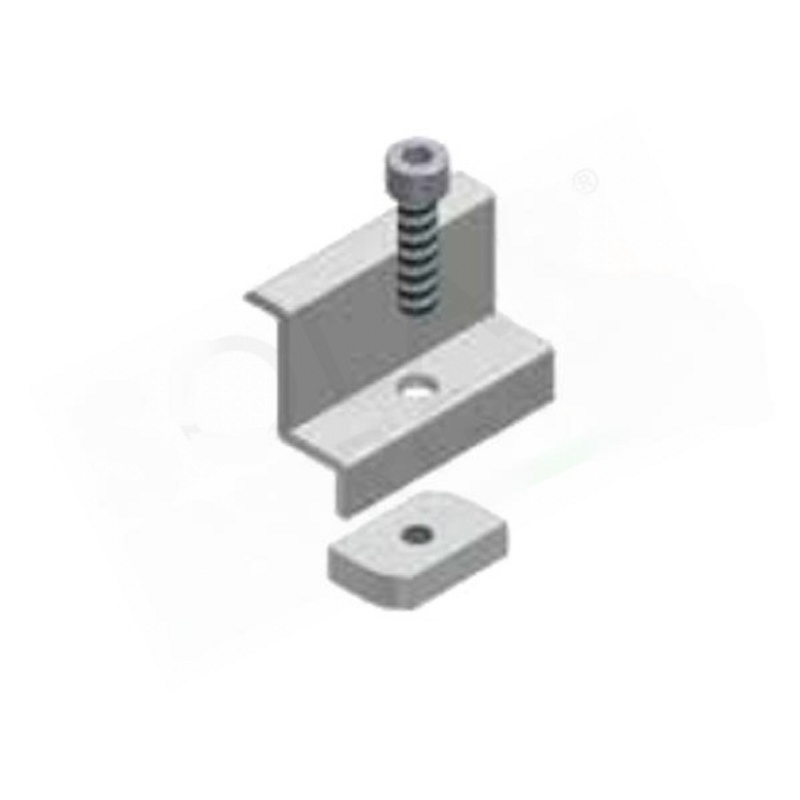 Morsetto ENDKLEMME MIT EXZENTRISCHEM BLOCK UND 30-MM-SCHRAUBE