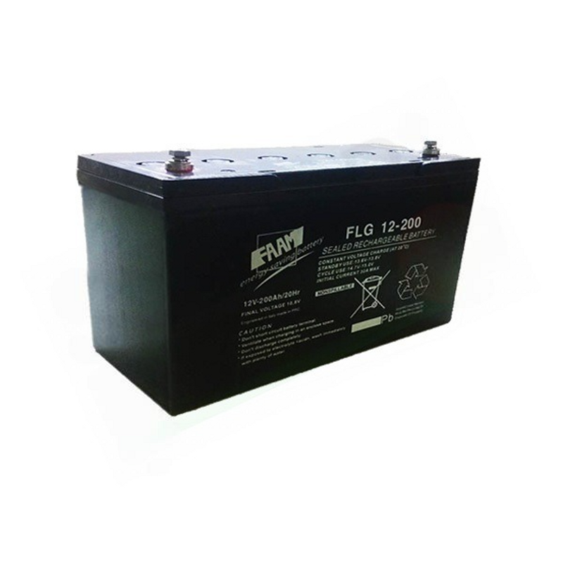 FAAM FLG12-200 – GEL-SOLARBATTERIE 200AH 12V