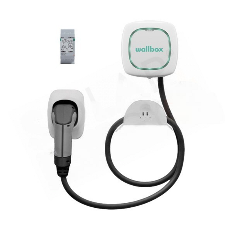 Wallbox PULSAR PLUS 22 WALLBOX KIT – 22 KW WEISSE LADESTATION + ZÄHLER + SUP