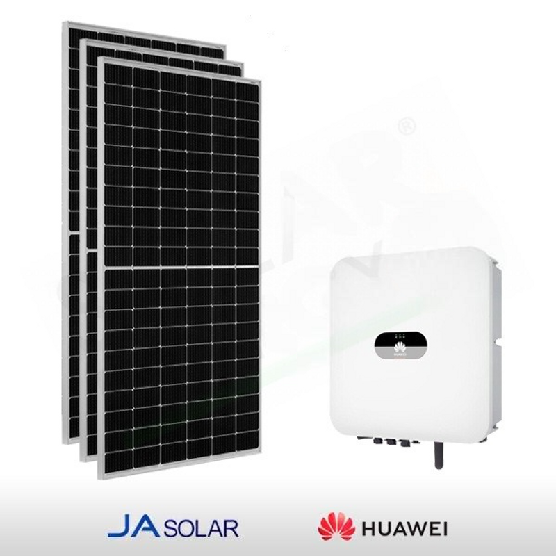 JA Solar PHOTOVOLTAIK-KIT 6 KW JA SOLAR – HUAWEI FÜR DIE LAGERUNG VORBEREITET