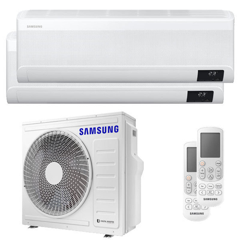 Samsung windfree Avant Dual-Split-Klimaanlage 12000+24000 BTU Inverter A++ wi