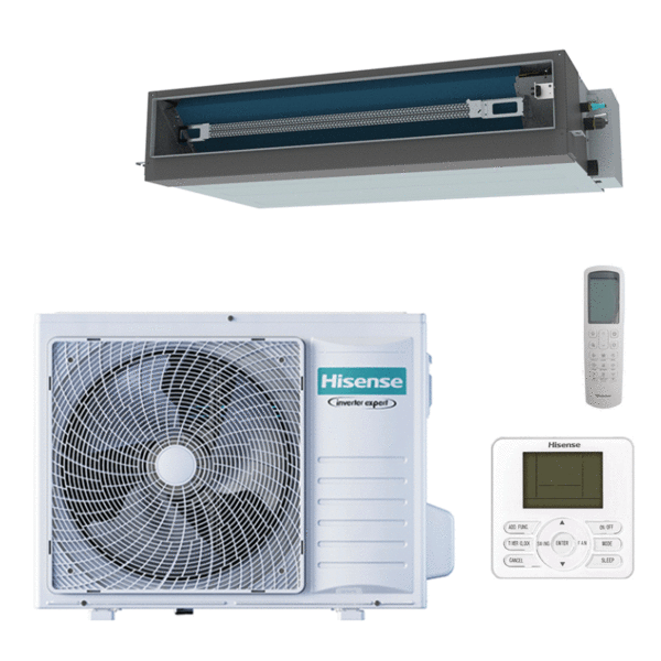 Hisense Kanalklimaanlage ADT 24000 BTU R32 Super Inverter A++