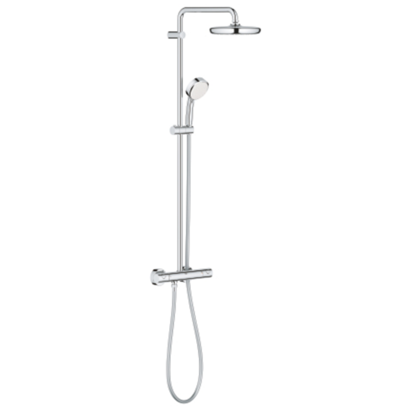Colonna Grohe Tempesta Cosmopolitan System 210 Duschsäule mit Thermostatmischer
