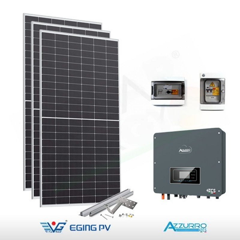 Eging Pv PHOTOVOLTAIK-KIT 3,2 KW EGING PV – ZCS FÜR DIE SPEICHERUNG VORBEREITET (KOMPLETT)