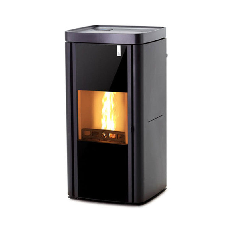 Girolami Soft 22 schwarzer Mehrstoffkocher 21 kW Wasserkraft + Warmwasser-Set