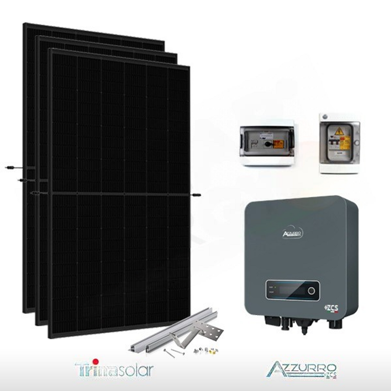 Zcs PHOTOVOLTAIK-KIT 1,6 KW TRINA – ZCS (KOMPLETT)