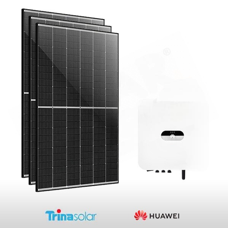 Huawei PHOTOVOLTAIK-KIT 4,8 KW TRINA – HUAWEI FÜR DIE LAGERUNG VORBEREITET