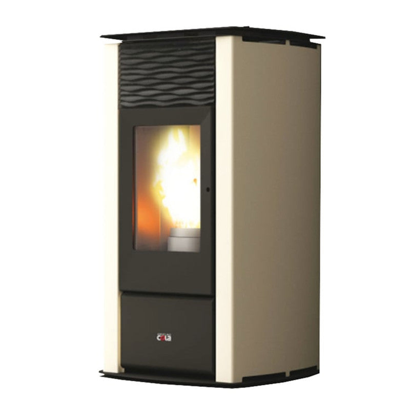Cola Termo Focus Plus Hydro-Pelletofen 21 kW Elfenbein