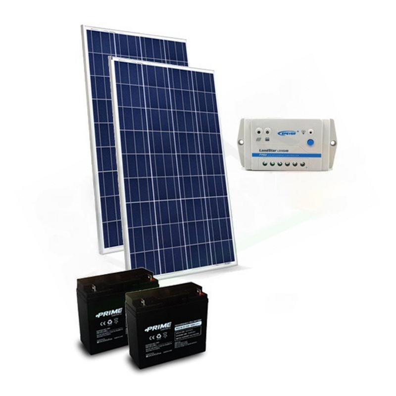 SOLAR-KIT FÜR ELEKTRISCHE TORE 60W 24V