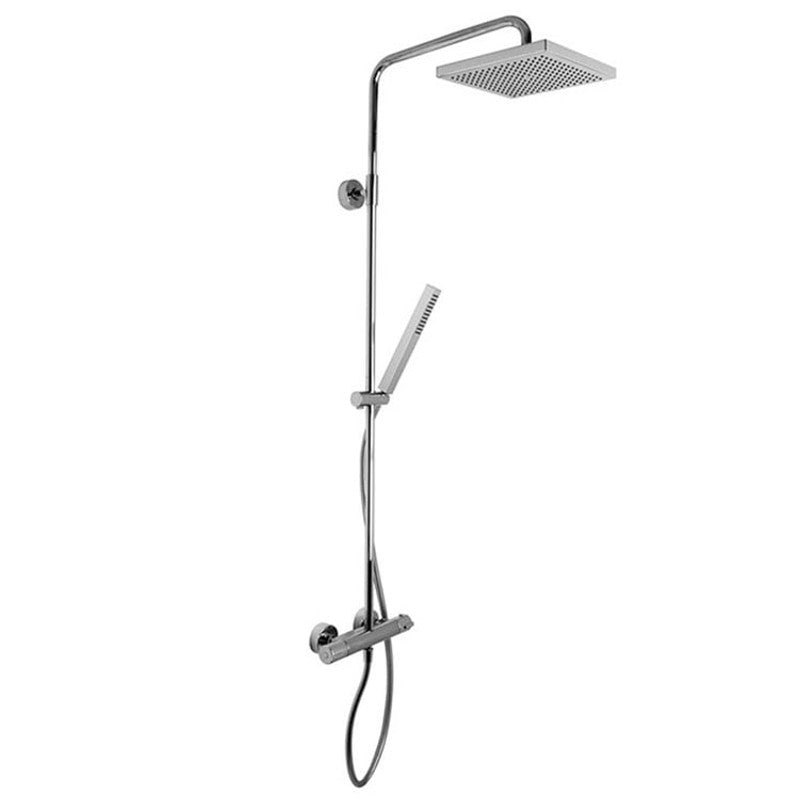 Colonna Duschsäule der Fima Carlo Frattini Wellness-Serie mit Thermostatmischer