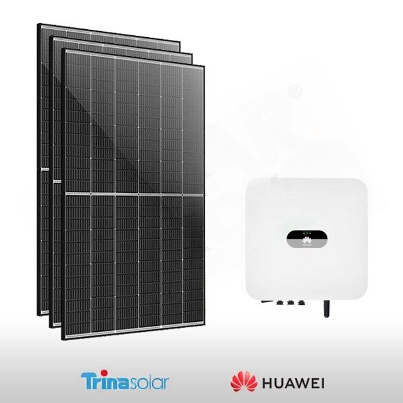 Huawei PHOTOVOLTAIK-KIT 2,9 KW TRINA – HUAWEI FÜR DIE LAGERUNG VORBEREITET