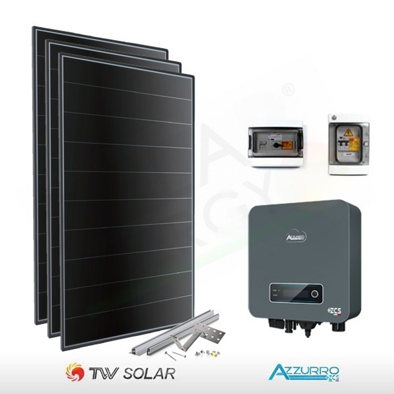 Tongwei Solar PHOTOVOLTAIK-KIT 3,2 KW TONGWEI SOLAR – ZCS (KOMPLETT)