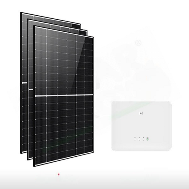 Longi Solar PHOTOVOLTAIK-KIT 3,6 KW LONGI SOLAR – GOODWE FÜR DIE LAGERUNG VORBEREITET