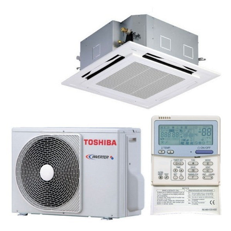 Toshiba-Klimaanlage, Standardkassette, leicht, kommerziell, sm_utp, 24000 BTU, Inverter