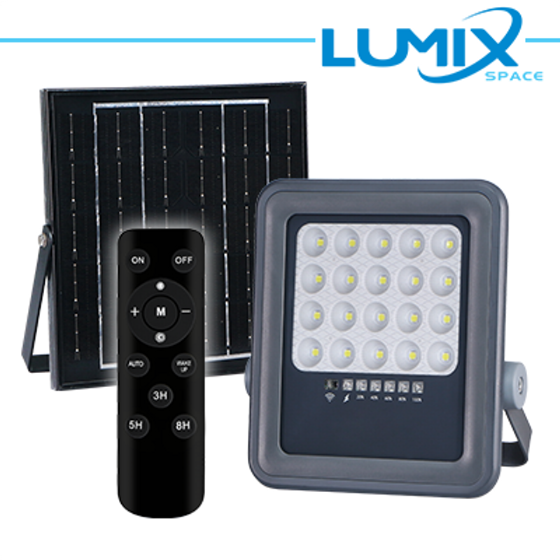 Strahler 50W LED-SOLARPROJEKTOR + Twilight
