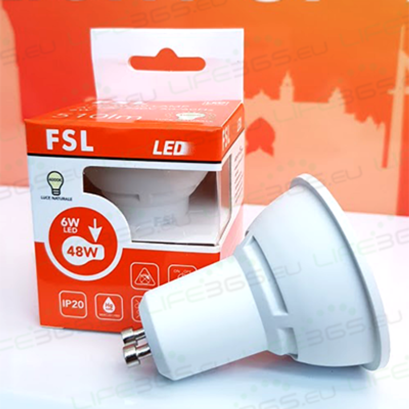 Leuchtmittel GU10 LED-Glühbirne – 6,5 W, 2700 K, 510 lm, 38° CRI>80, dimmbar