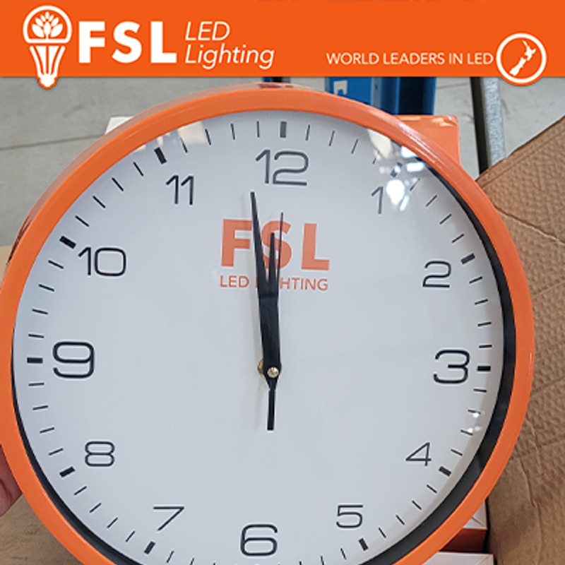 Orologio FSL-Wanduhr – Marketingmaterial