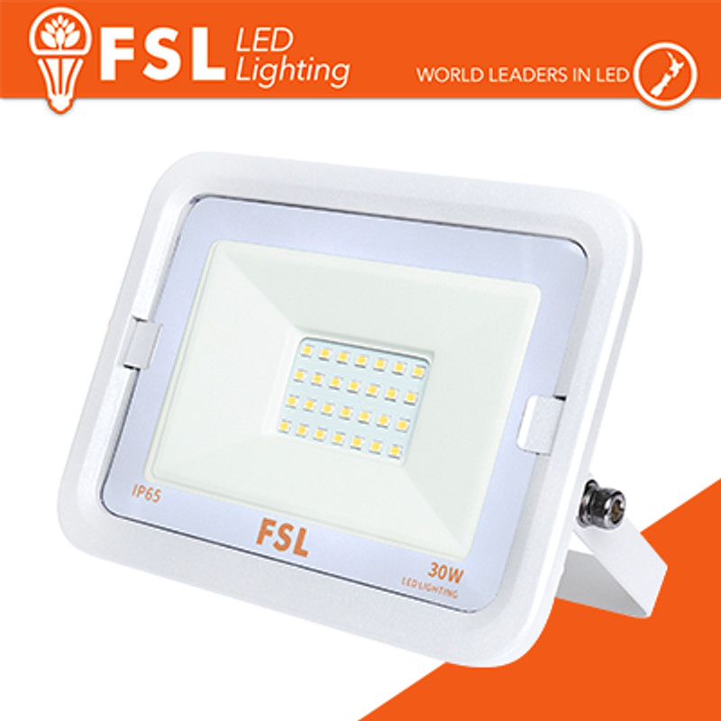 Strahler Außenstrahler Weiß 30W - IP65 115° 4000K