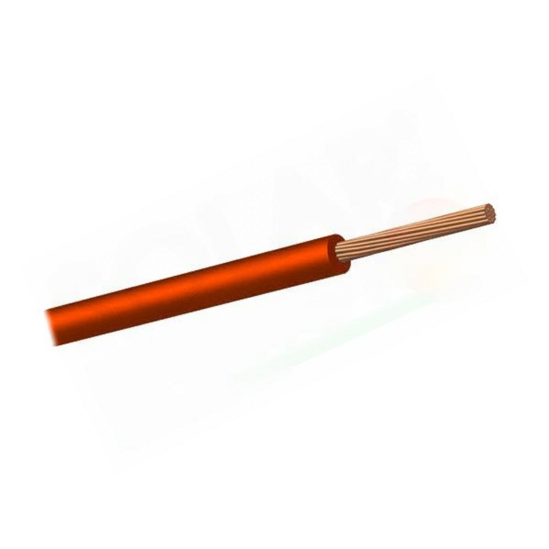 Kabel ELEKTRISCHES KABEL MIT 16 MMQ ROTER PVC-MANTEL
