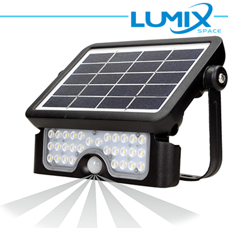 Faretto 500lm kabelloser LED-Solarstrahler – mit Sensoren