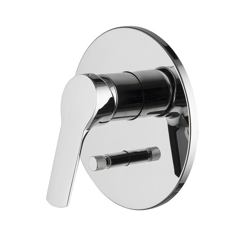 Sanitärarmaturen Fima Carlo Frattini Serie 4 Einbau-Brausemischer mit ABS-Platte und d