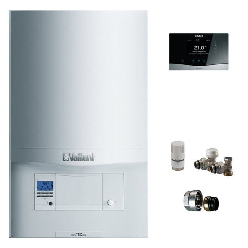 Vaillant Ecotec Pro Brennwertkessel VMW 286/5-3 - 24 kW Methan + Termost