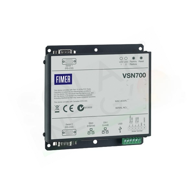 FIMER VSN700 DATENLOGGER – ÜBERWACHUNG UND KOMMUNIKATION ABB/FIMER WECHSELRICHTER