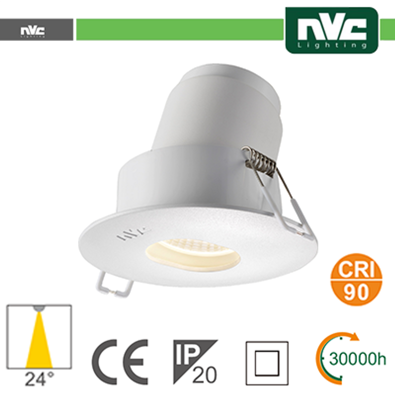 Faro LED-Richtstrahler IP20 9W 3000K 700LM 24º LOCH:95mm