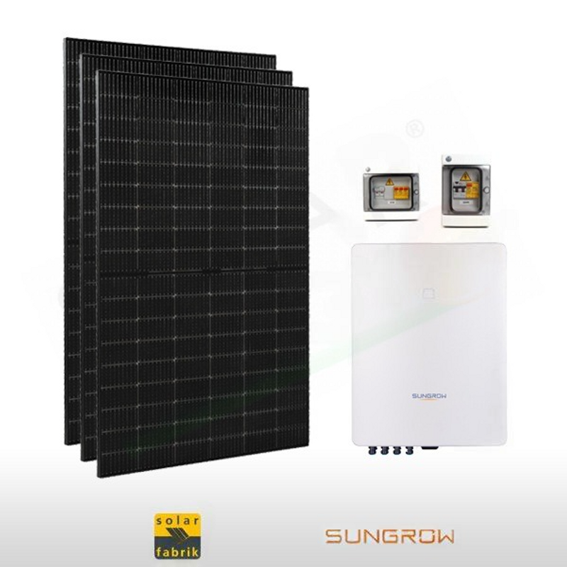 Solar Fabrik PHOTOVOLTAIK-KIT 8,4 kW SOLARFABRIK – SUNGROW (KOMPLETT)