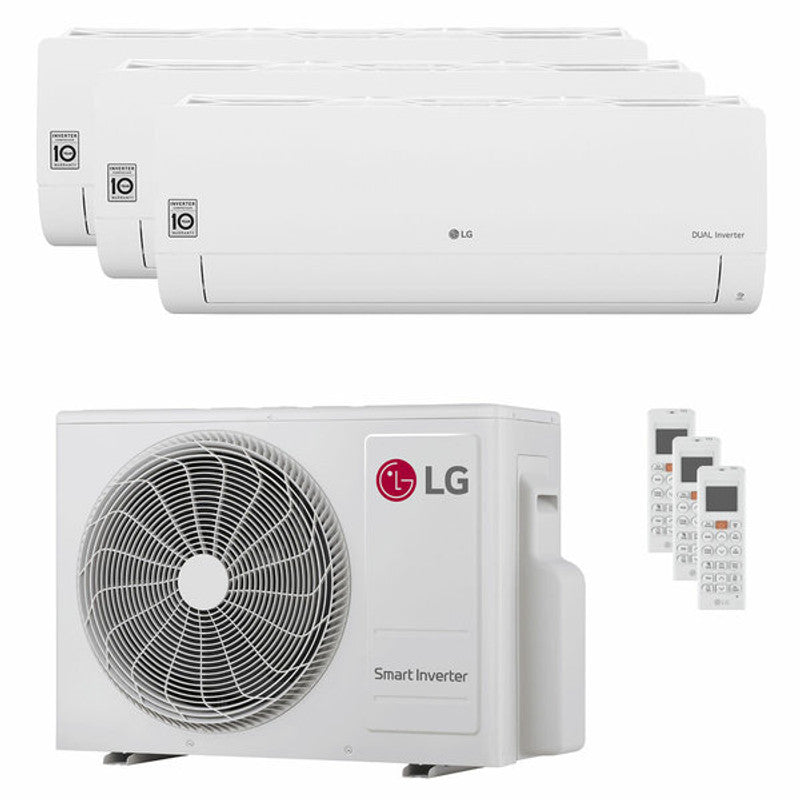 Sma LG Libero Smart Test-Split-Klimaanlage 9000+9000+12000 BTU Inverter A+++ uni