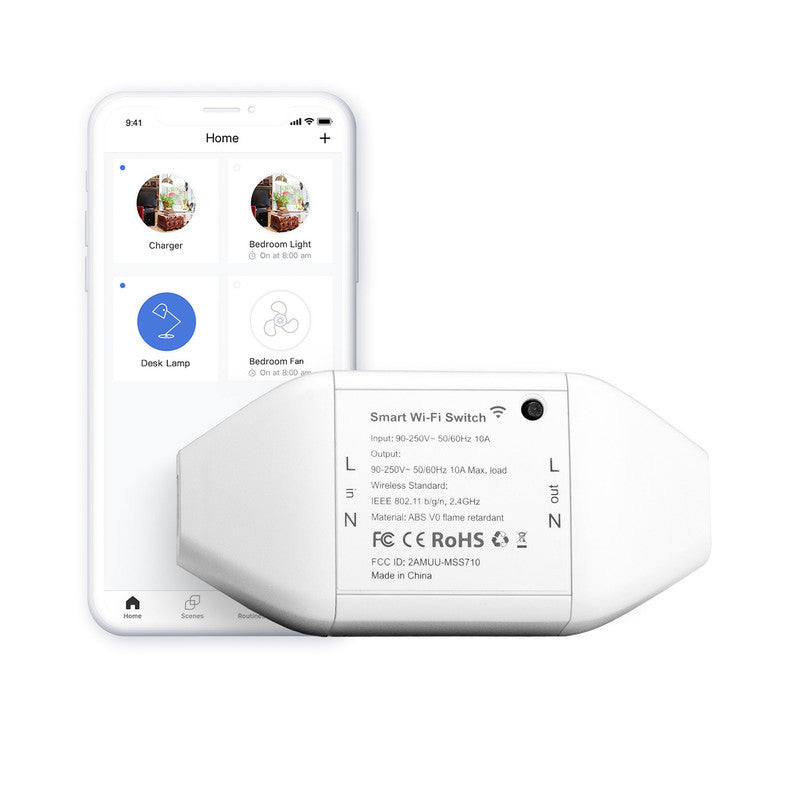 Sma Meross Universal 220V Smart Wi-Fi Switch – NICHT HomeKit