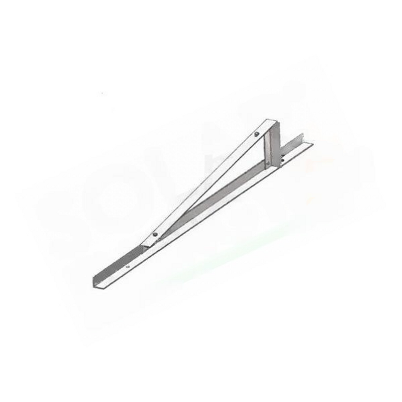 Supporto FESTE DREIECKSSTÜTZE 10° FÜR HORIZONTALES PHOTOVOLTAIKMODUL