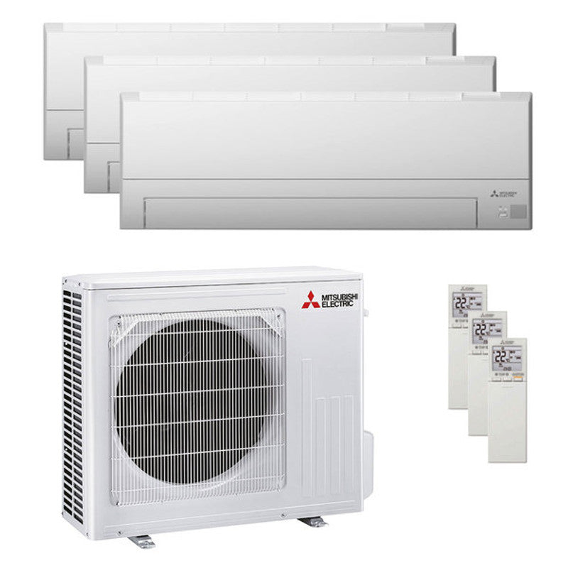 Mitsubishi Electric Klimaanlage Serie BT Trial Split 9000+9000+12000 BTU R32