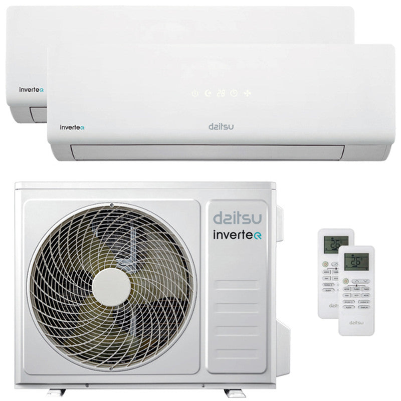Fujitsu Daitsu-Klimaanlage – Fujitsu Group – ECO-Serie DT-2/3 Dual Split 9000+9000 B