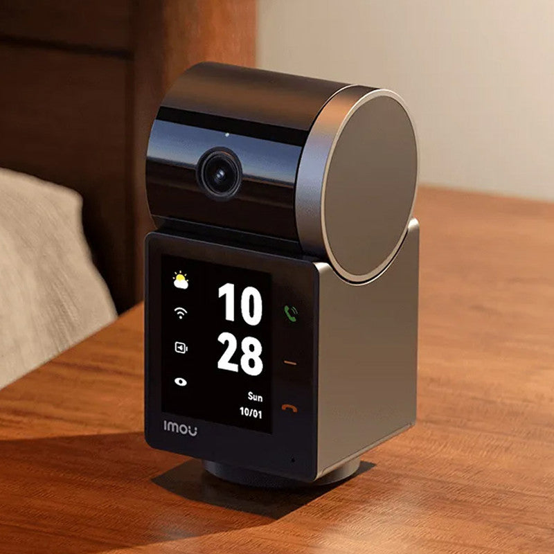 Imou Rex VT Pro PT Cube IP/WLAN-Kamera 5 MP/3K 2,8 mm IR-Mikrofon/Lautsprecher/Bildschirm