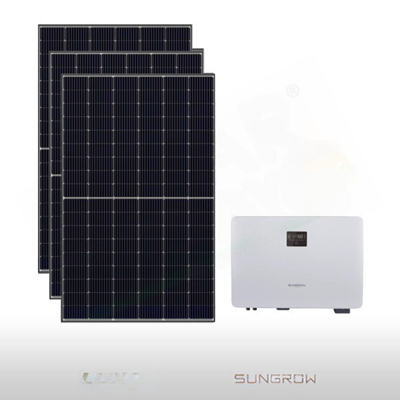 Sungrow PHOTOVOLTAIK-KIT 5 KW LUXOR – SUNGROW FÜR DIE LAGERUNG VORBEREITET