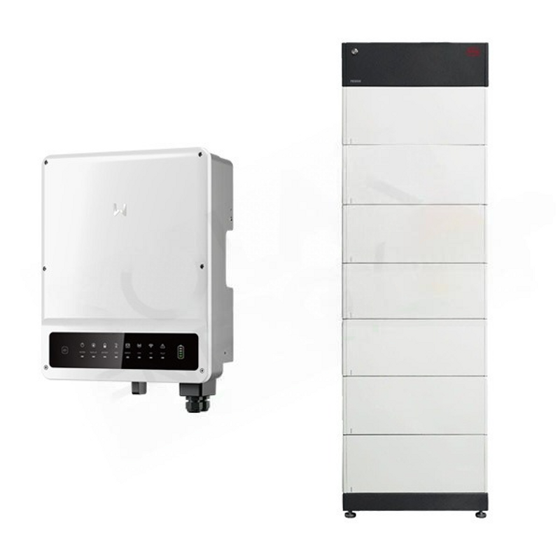 GOODWE BYD-SPEICHERKIT – GW10K-ET PLUS 10-KW-WECHSELRICHTER UND HVM-19-KWH-BATTERIE
