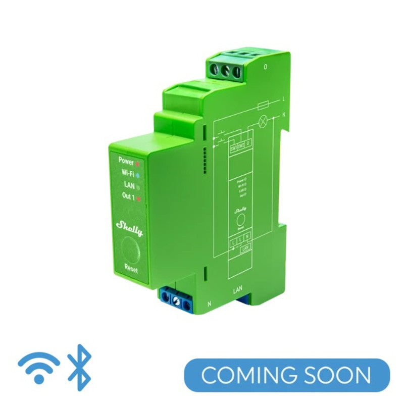 Sma Shelly Pro Dimmer 1PM – IP Smart Dimmer 1 Kanal LAN/WiFi/BT + PM