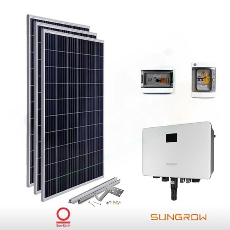 Sungrow PHOTOVOLTAIK-KIT 2,8 KW SUN-EARTH – SUNGROW (KOMPLETT)
