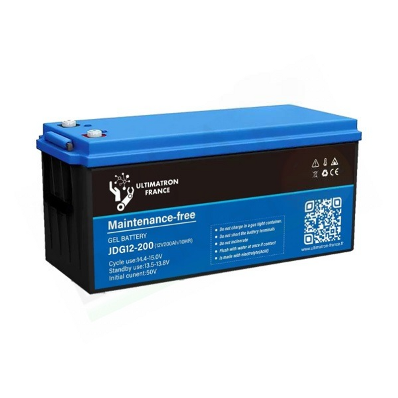 ULTIMATRON FRANCE JDG12-200 – GEL-SOLARBATTERIE 200AH 12V