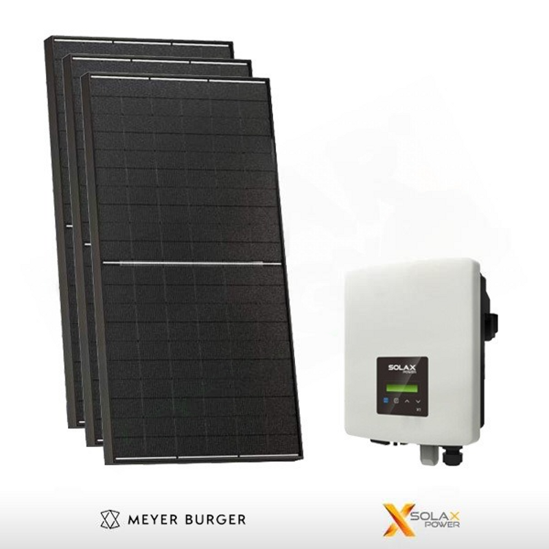Meyer Burger PHOTOVOLTAIK-KIT 1,5 KW MEYER BURGER – SOLAX POWER
