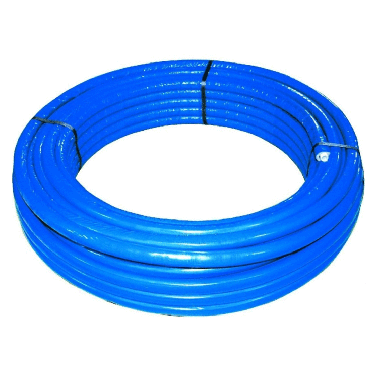 Tubo Valsir Mixal Mehrschichtrohr Ø20X2 mm mit 10 mm Isoliermantel Blau