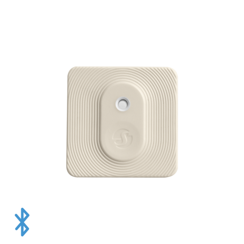 Shelly BLU H&T Ivory – Shelly White Bluetooth-Temperatur- und Luftfeuchtigkeitssensor