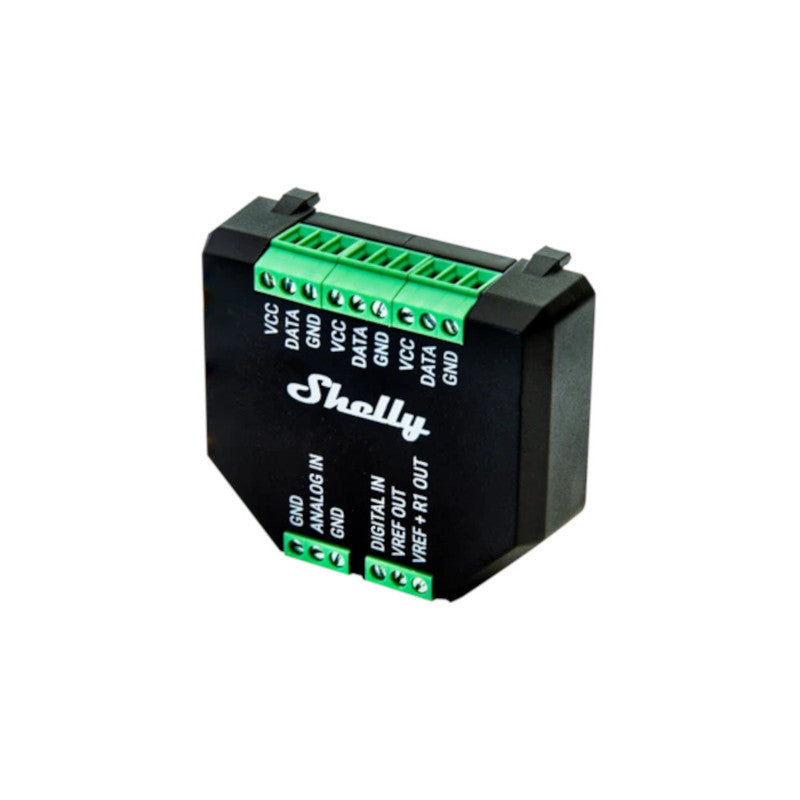 Shelly Plus AddOn -Zubehör/Aktuator für Gerät. Plus-Serie