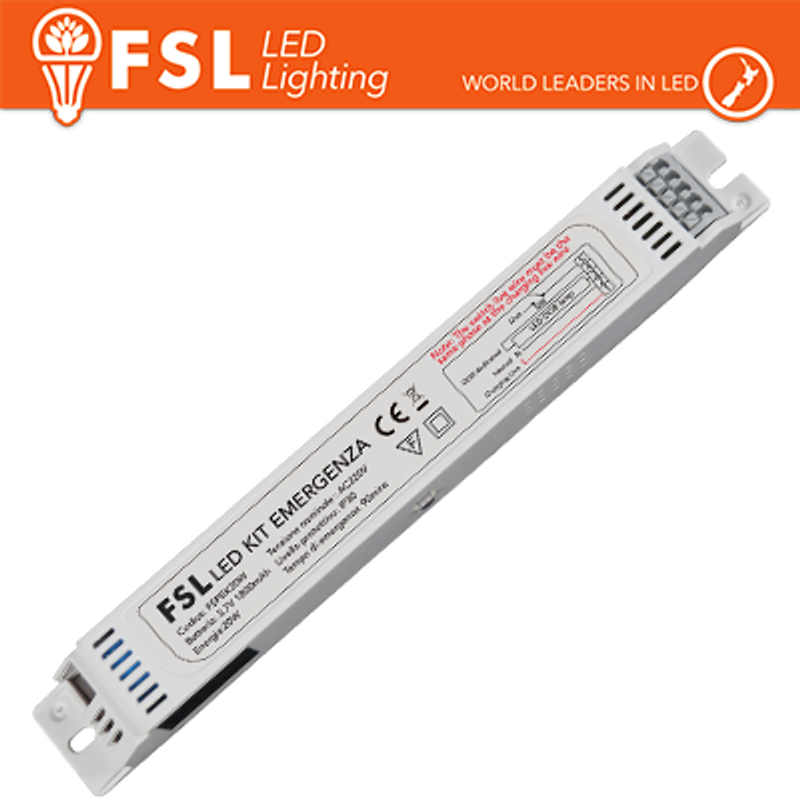 Solar-Kit Notfallset 20 W 90 Min. – Für Panel:FLP60-UGR48W4K
