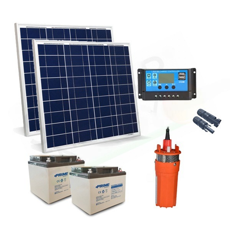 Solar-Kit SOLAR-BEWÄSSERUNGSSATZ 100 W 24 V 360 L/H MAX. FÖRDERFÖRDERUNG 70 MT