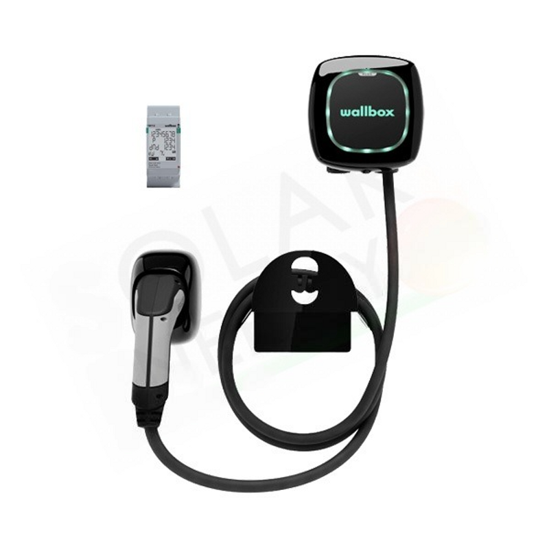 Wallbox PULSAR PLUS 7.4 WALLBOX KIT – LADESTATION 7,4 KW SCHWARZ + ZÄHLER + SUP